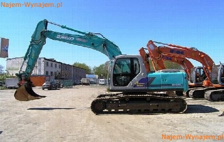 Wynajem koparki