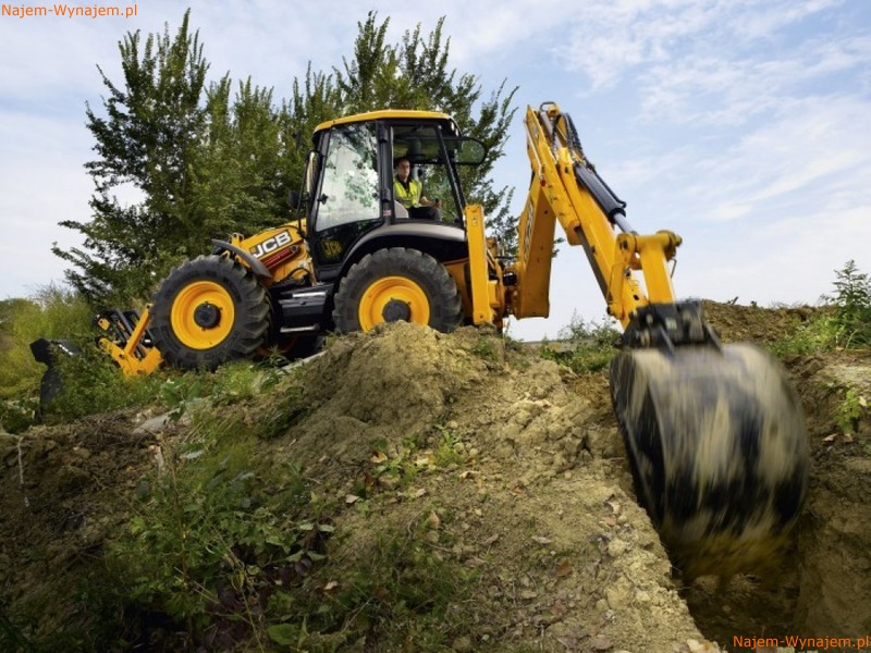 Usługi koparko-ładowarką JCB 4CX ECO, JCB 3CX ECO