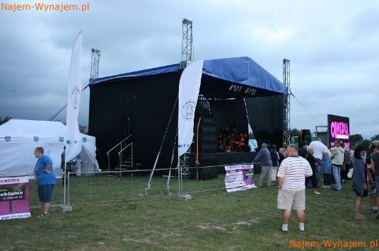 Mobilny ekran LED 12 m2