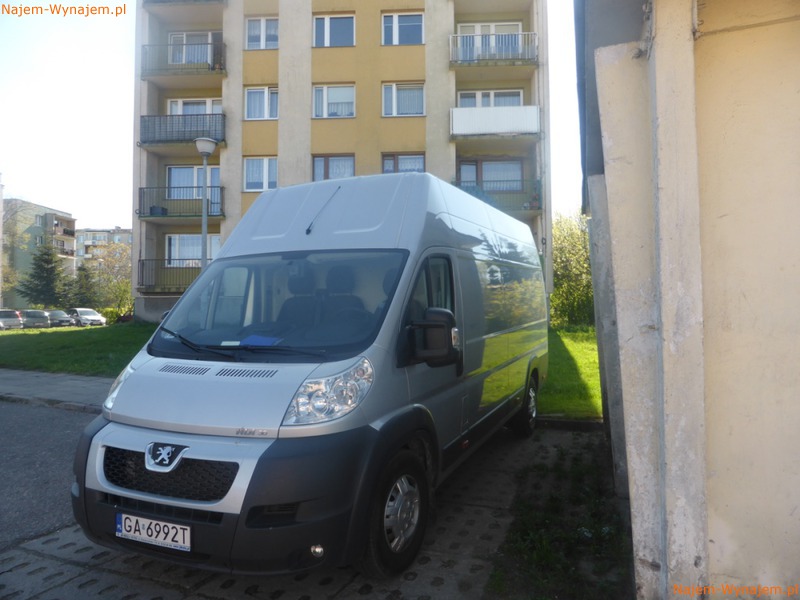 Samochód dostawczy BOXER L4H3 - największy blaszak w klasie 