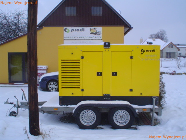 Agregat prądotwórczy przewoźny 65 kVA 