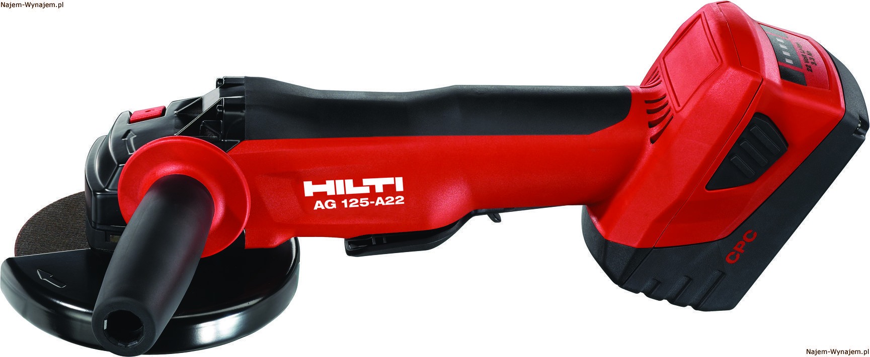 Elektros Opole - Akumulatorowa szlifierka kątowa Hilti AG 125-A22