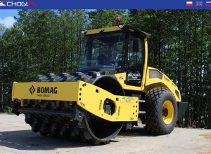 Walec okołkowany BOMAG BW 213-D5 WYNAJEM walca bez operatora