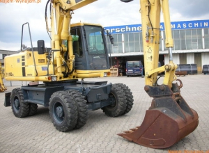KOPARKA KOŁOWA KOMATSU PW-160