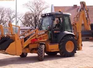 wynajem Koparko ładowarka Case 580 SR3