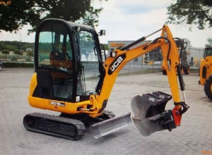 Usługi minikoparka JCB 8018 +wiertnica+ młot do kucia 