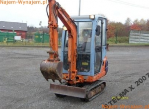 wynajem Minikoparka Stelma X 2007