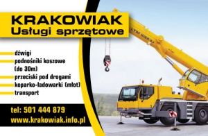Krakowiak  Wynajem sprzętu