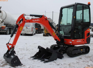 Kubota KX016 minikoparka WYNAJEM minikoparki bez operatora
