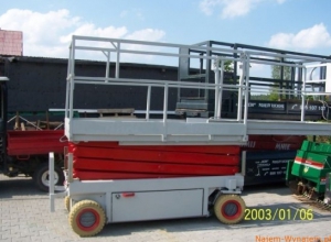 Podest nożycowy 8089